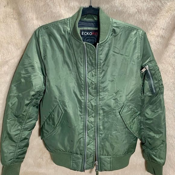 Ecko Unlimited Jackets & Coats Ecko Red Bomber Jacket Poshmark